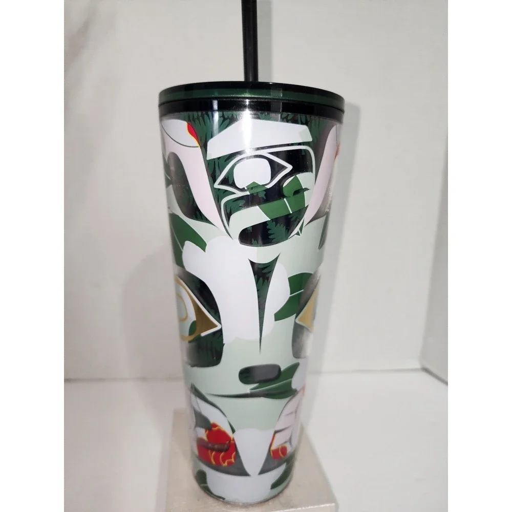 Starbucks Artist Collaboration Series Alison Bremner‎ Winter 2024 Cold Tumbler